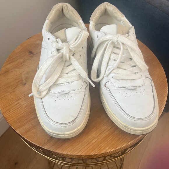 Madewell Court Sneakers in Colorblock Leather and Suede Sneakers Size 7 - Picture 5 of 12